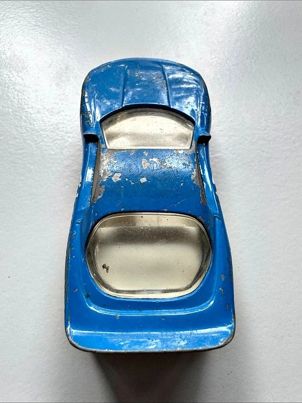 Hot Wheels Vintage Blue & White Die-Cast Car